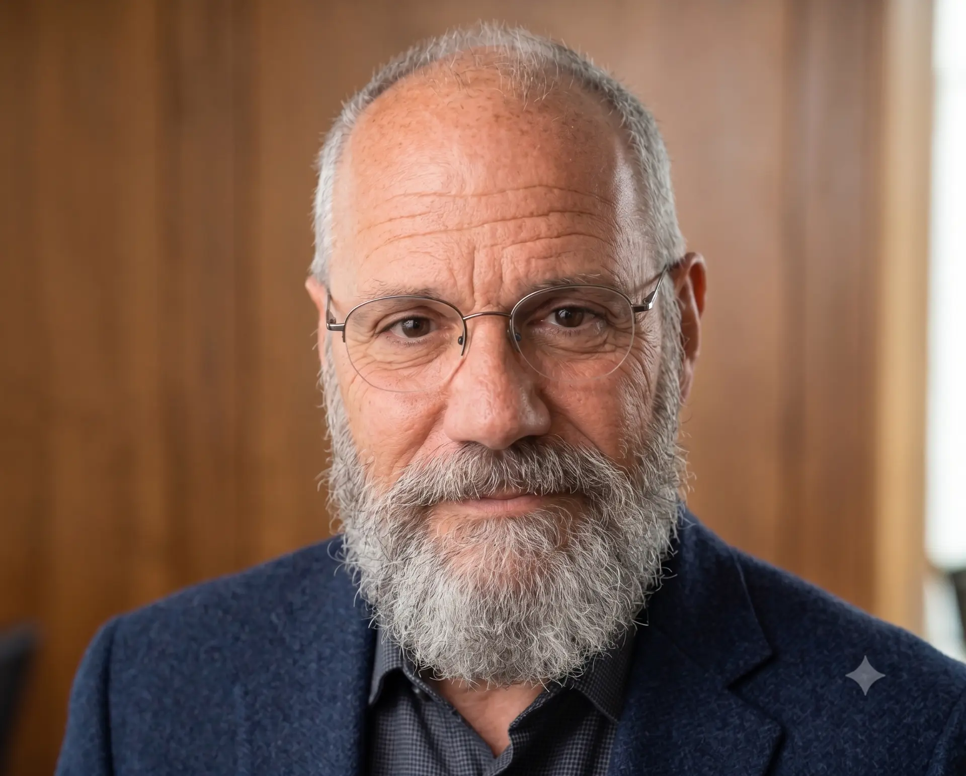 Gustav Emilio, 65, portrait